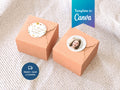 Flower Garden Round Favor Stickers | Canva Template (2x2, 3x3, 4x4 in)