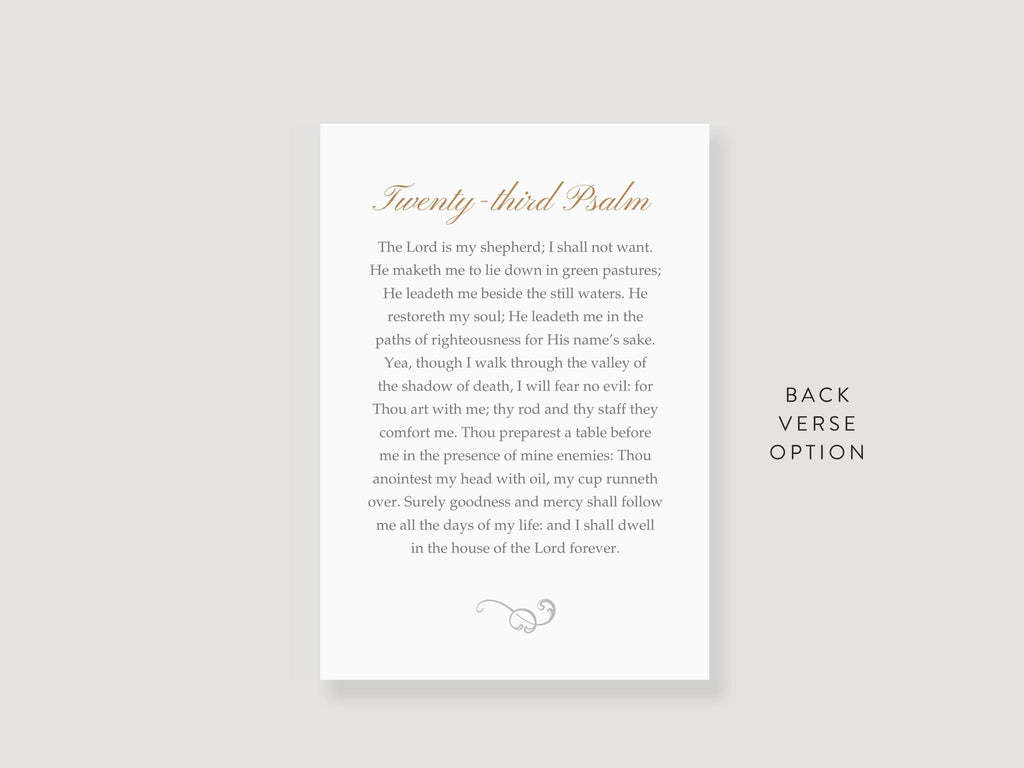 Ornate Frame Prayer Card | Canva Template (3.5x5 in)